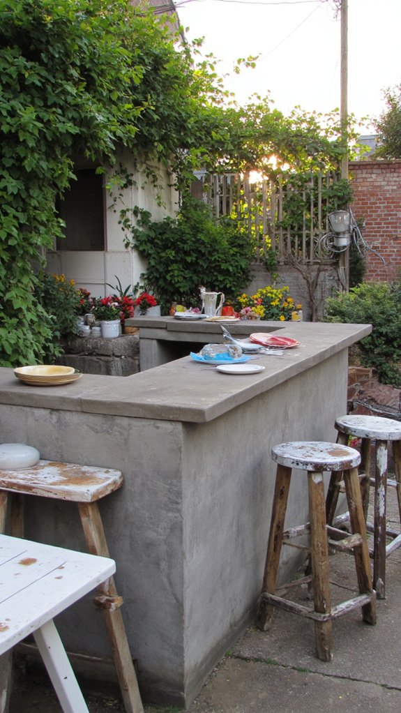 stylish durable outdoor centerpiece