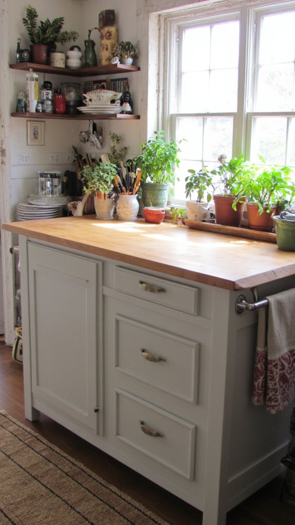 stylish laminate warm butcher block