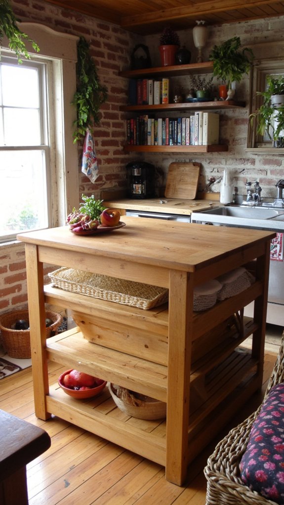 stylish multi level kitchen islands
