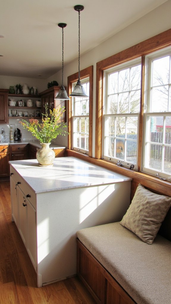 stylish multifunctional quartz islands