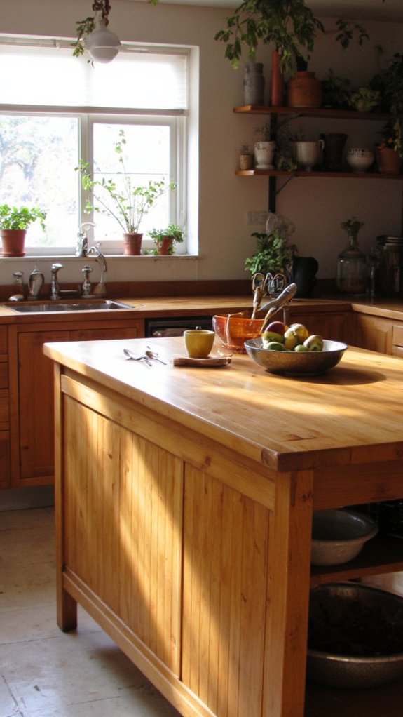 sustainable bamboo kitchen centerpiece