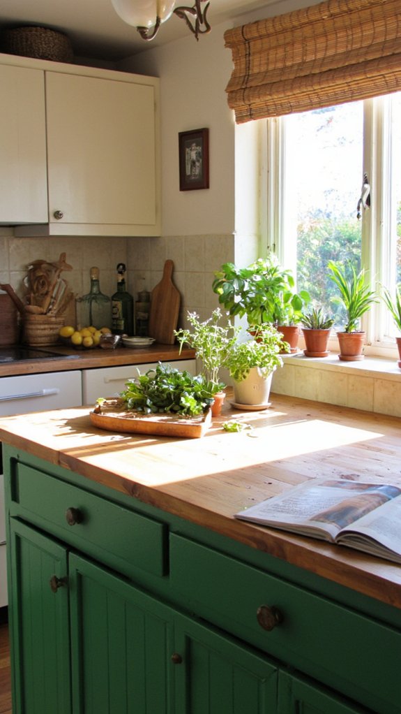 sustainable kitchen island design