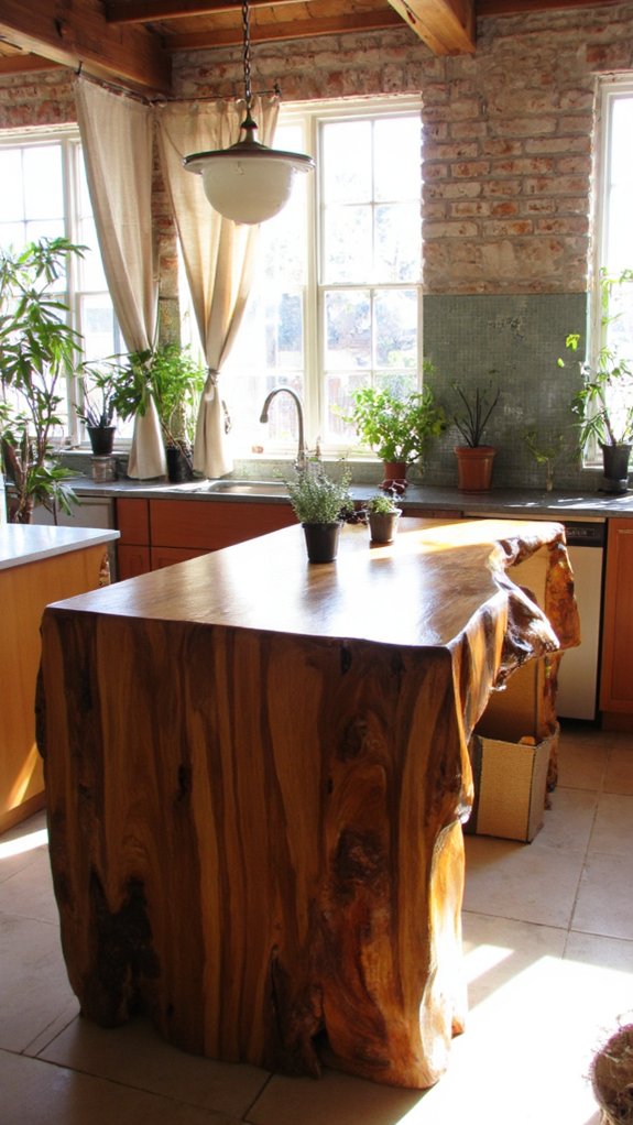 sustainable kitchen with eco friendly materials