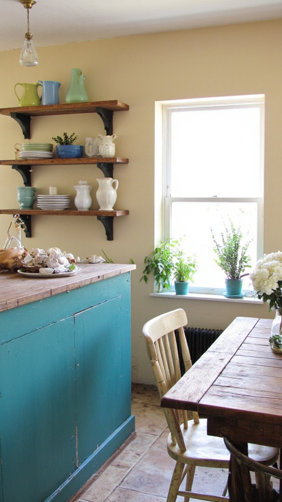 teal island promotes relaxation