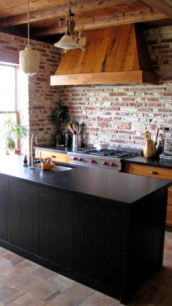 textured surfaces enhance kitchen