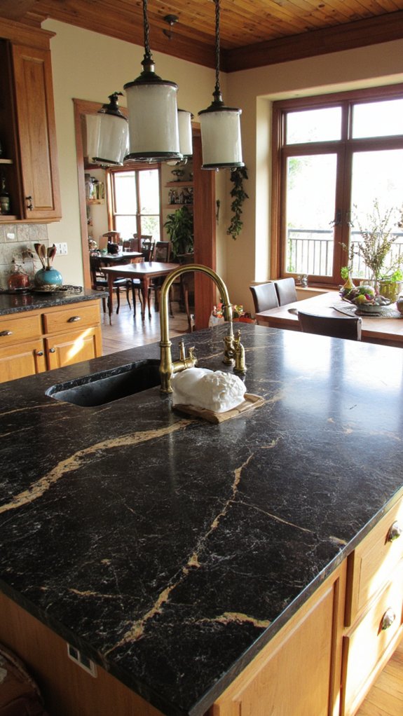 textured surfaces enhance kitchens