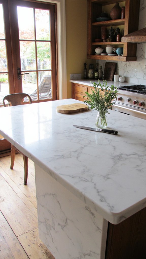 timeless luxury kitchen centerpiece