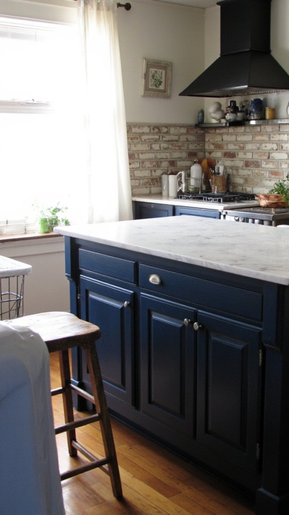 timeless navy and white