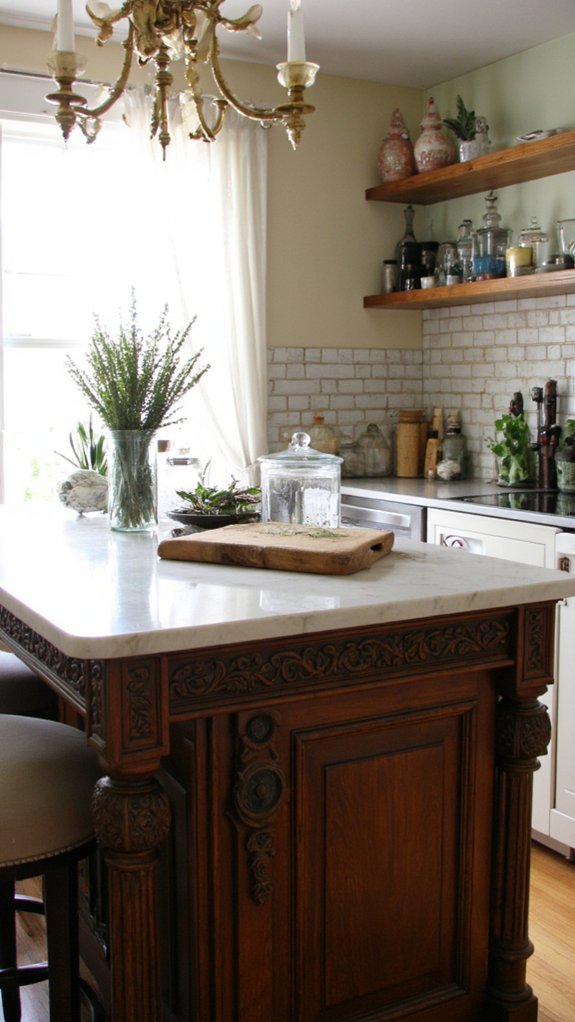 timeless vintage kitchen accents