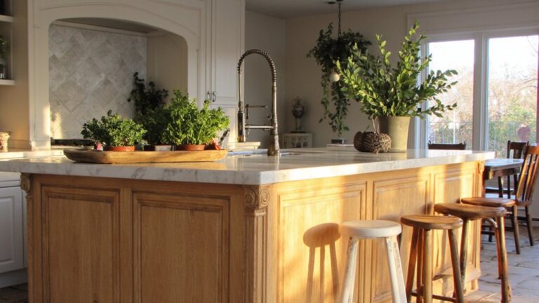 23 Fluted Kitchen Island Ideas That Feel Trendy and Architectural trendy architectural kitchen islands