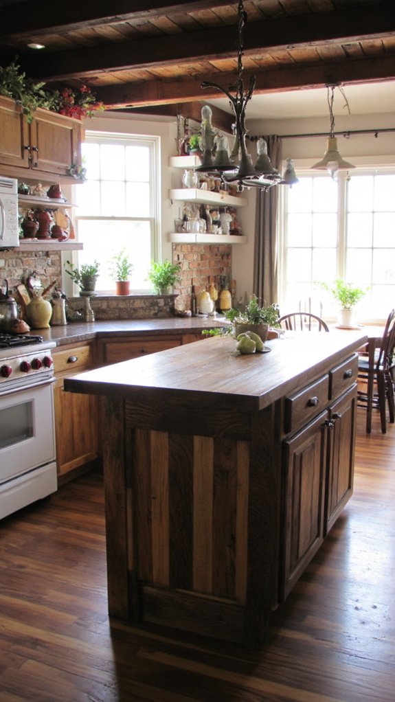 two tone wood contrast beauty