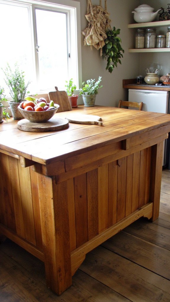 versatile kitchen island features