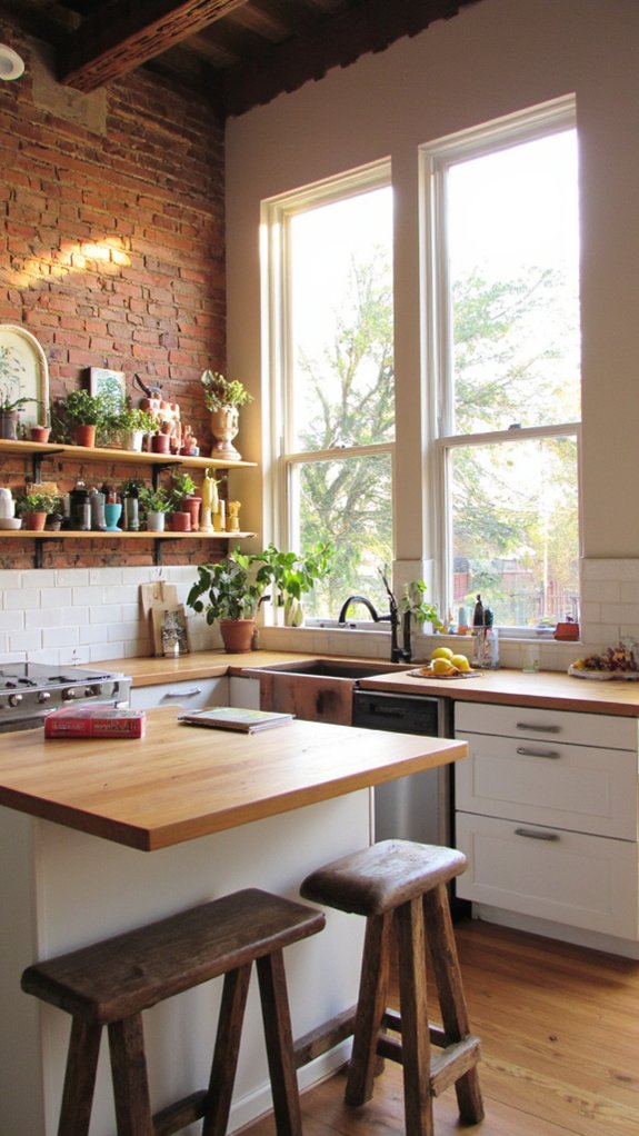 versatile u shaped kitchen island