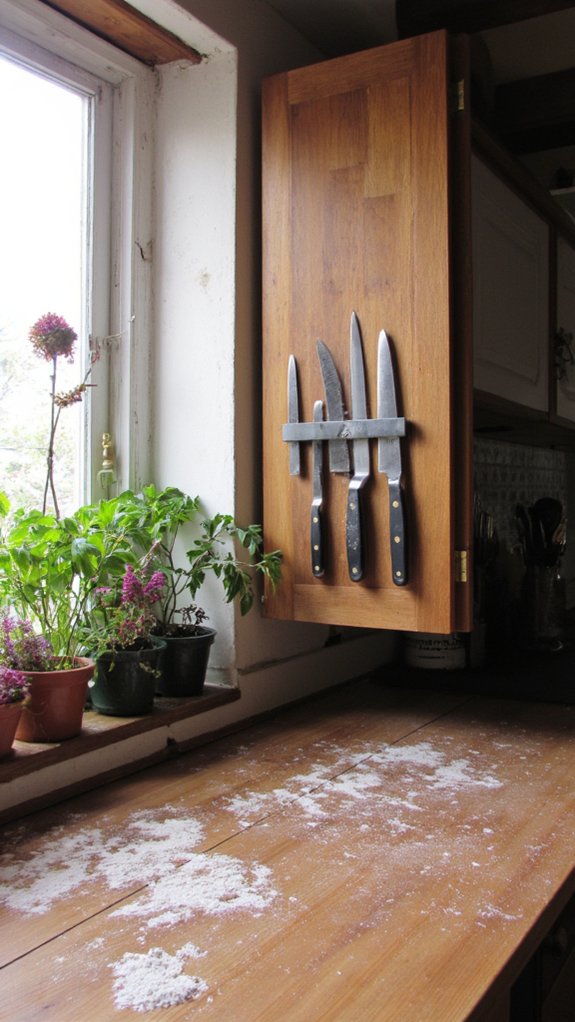 vertical knife storage benefits