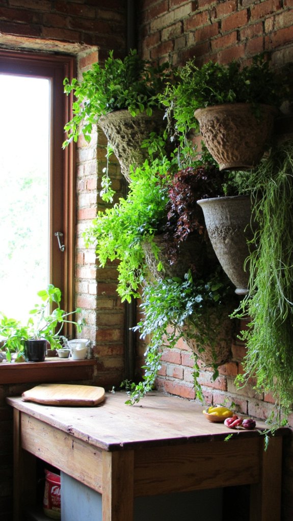 vibrant vertical garden wall