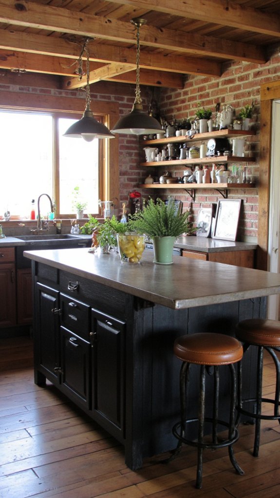 vintage charm in kitchen