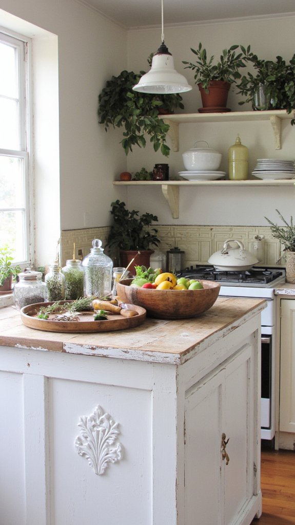 vintage charm in kitchens