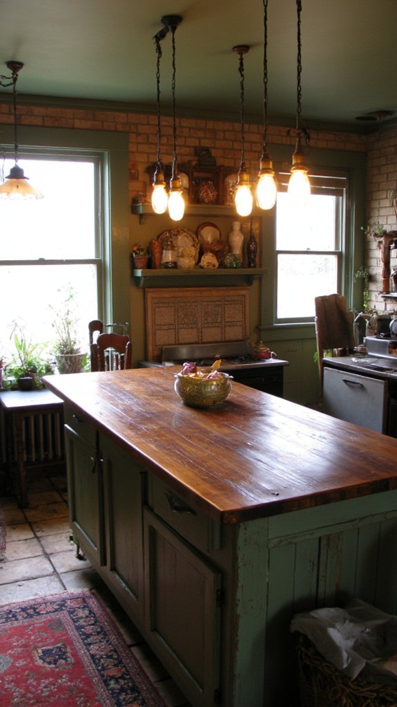 vintage fixtures enhance charm