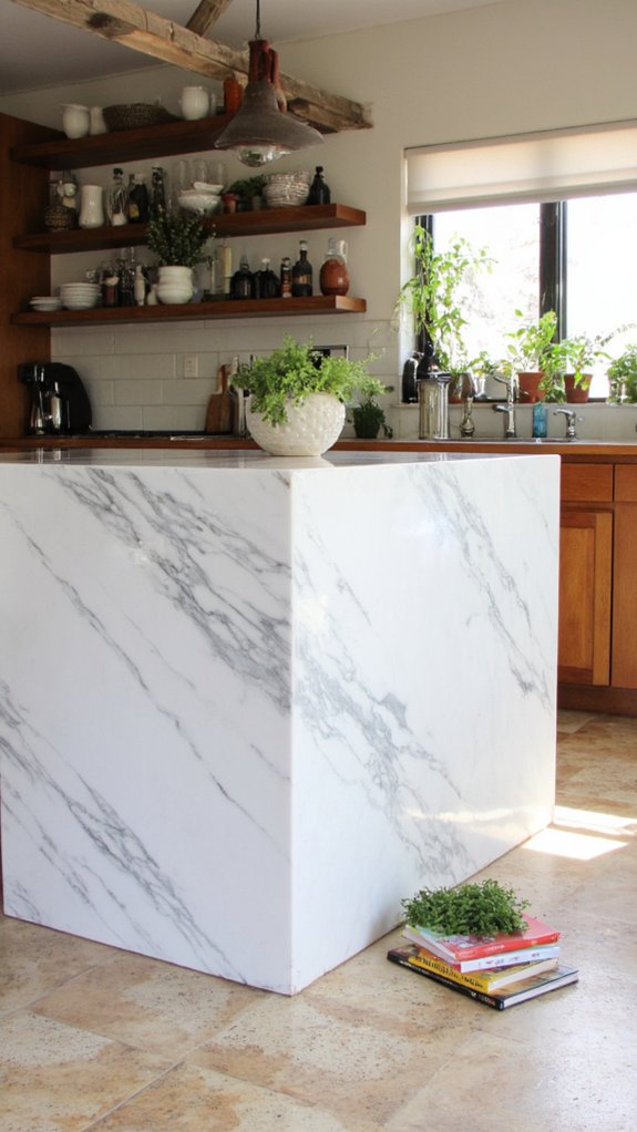 waterfall edges enhance sophistication