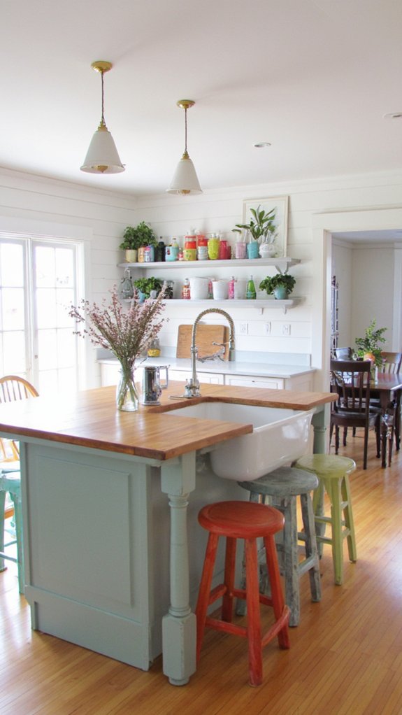 welcoming family gathering space