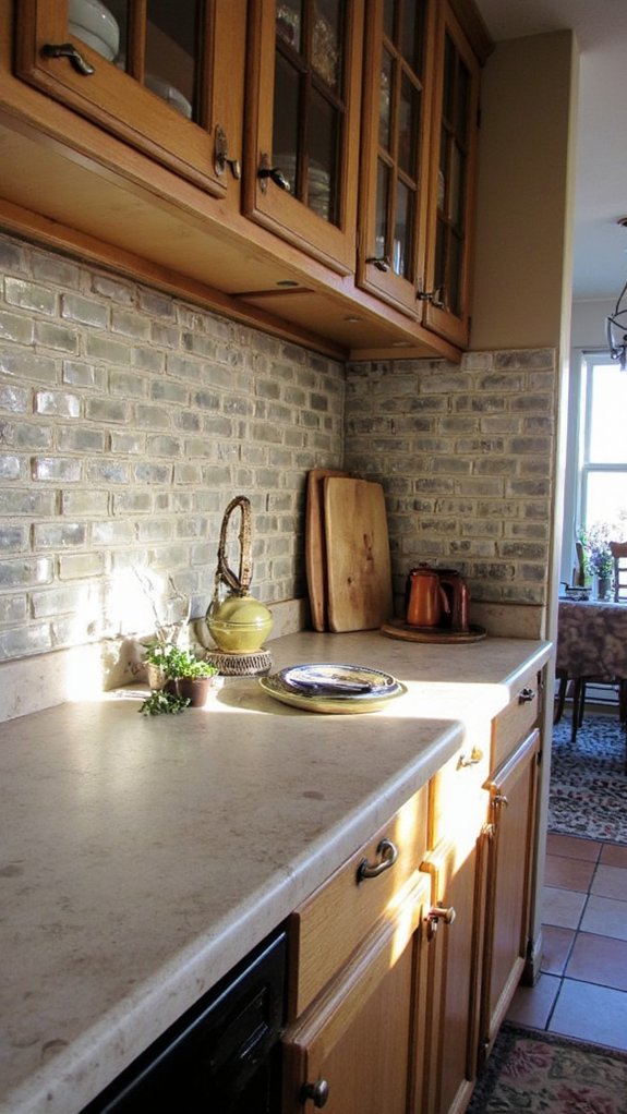 affordable herringbone backsplash options