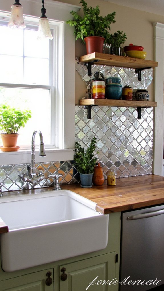 affordable stylish mirror tiles