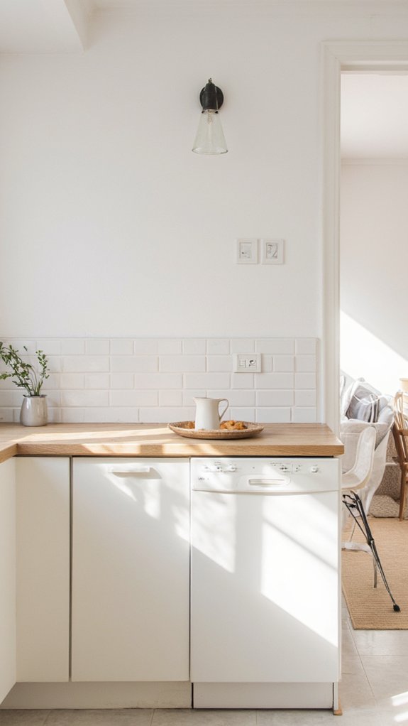 airy minimalist backsplash trends