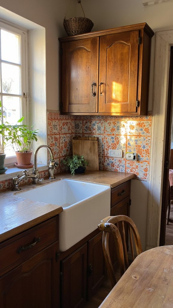 artisan crafted kitchen tiles