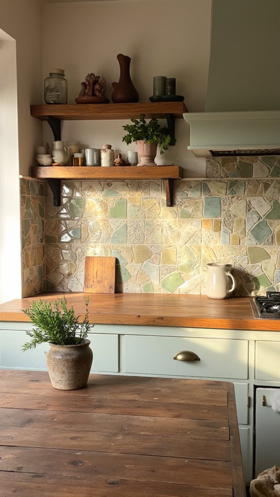 artisan tiles for backsplashes