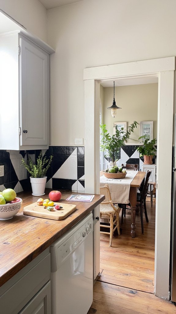 bold black and white patterns