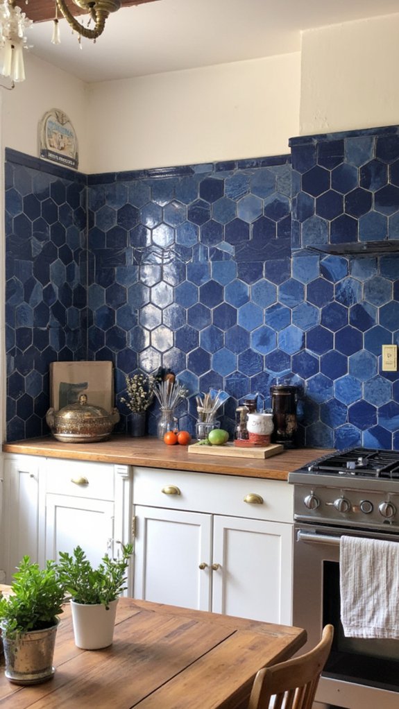 bold geometric kitchen designs