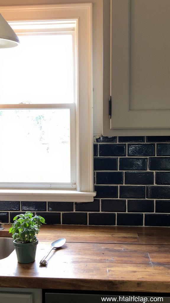 bold light dark tile contrast