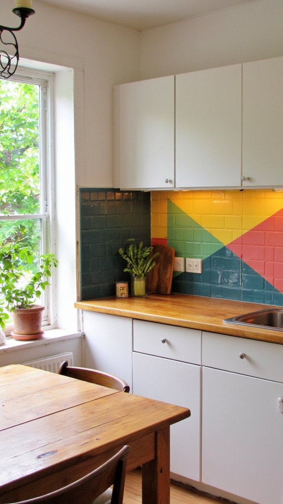 bold playful color blocking designs