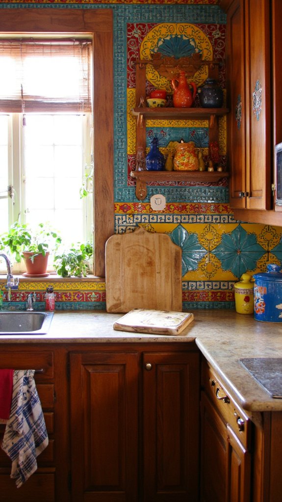 bold zellige backsplash ideas