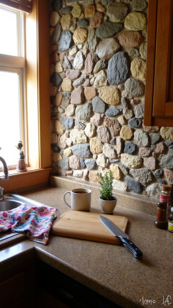 care for textured backsplashes