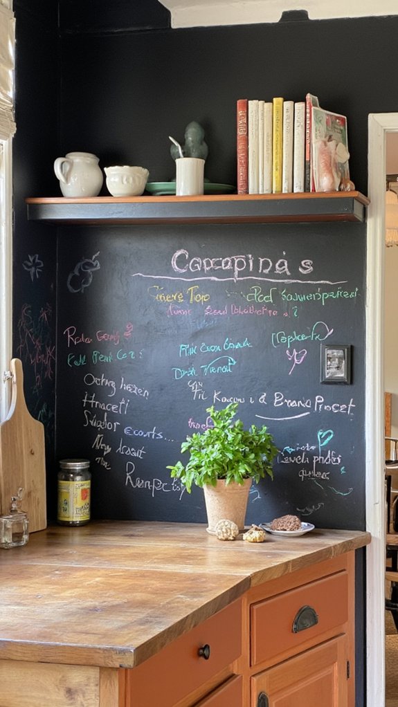 chalkboard paint kitchen ideas