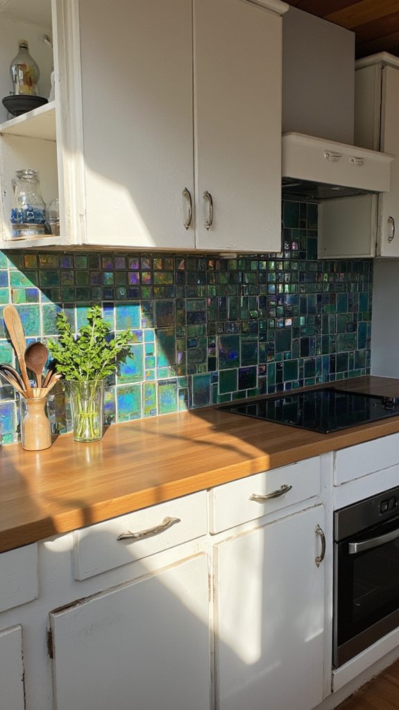 choose glass backsplash wisely