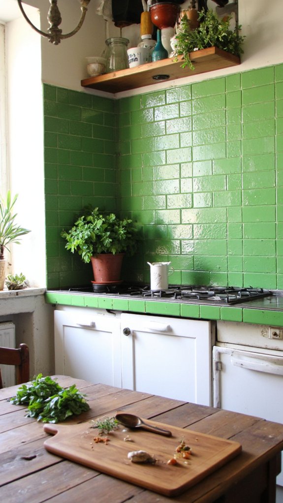 cleaning and maintaining backsplash