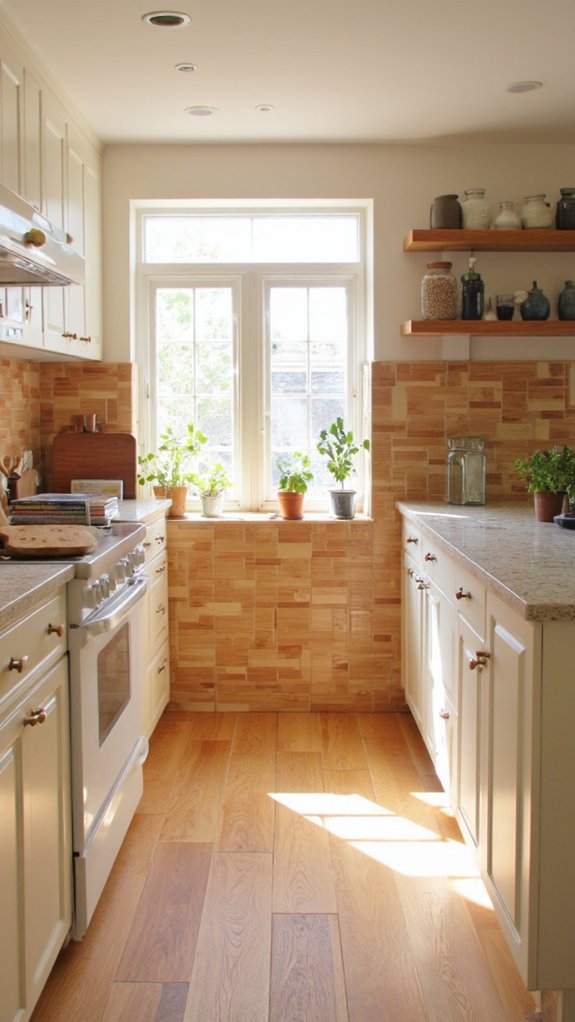 cohesive wood look tile designs