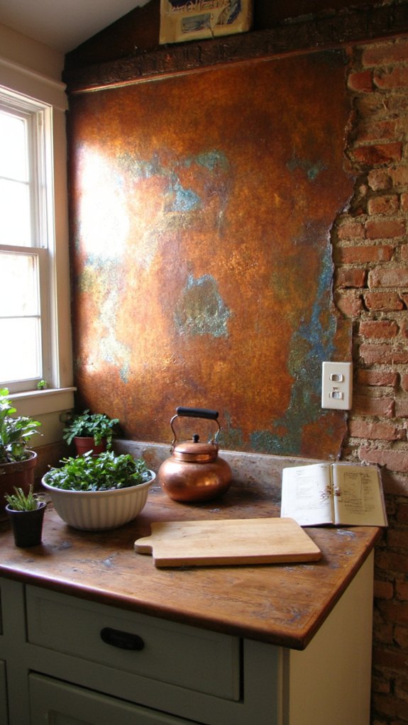 copper s natural patina evolution