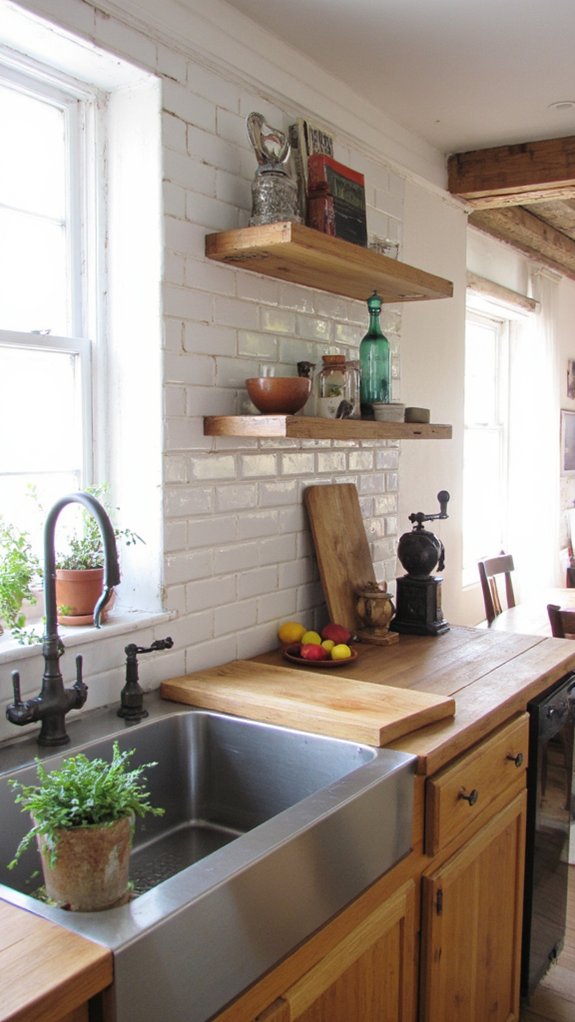 cozy farmhouse subway tiles