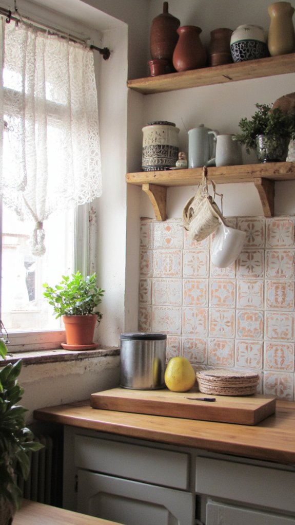 cozy kitchen with soft tones