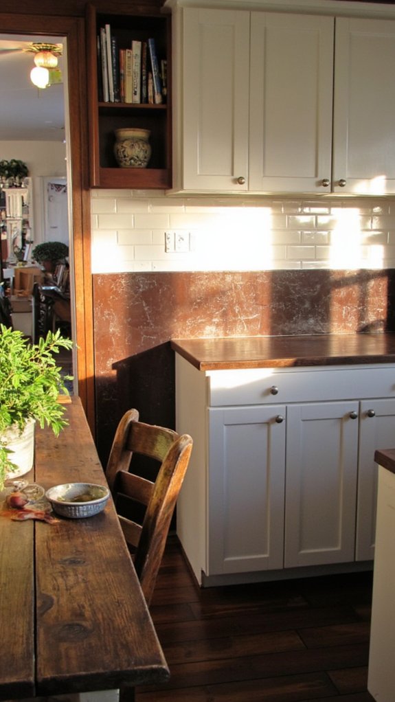 cozy white and chocolate