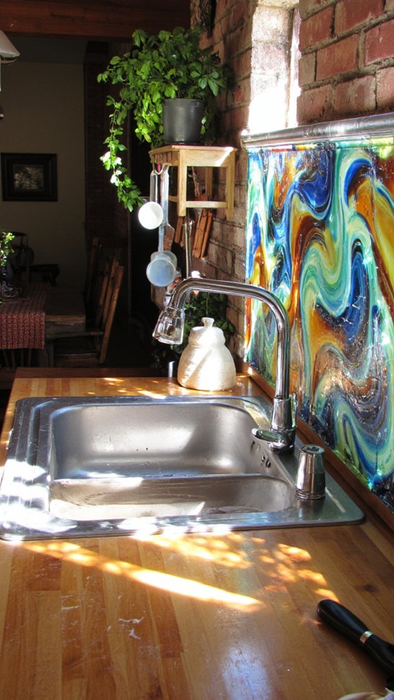 custom glass mural artistry