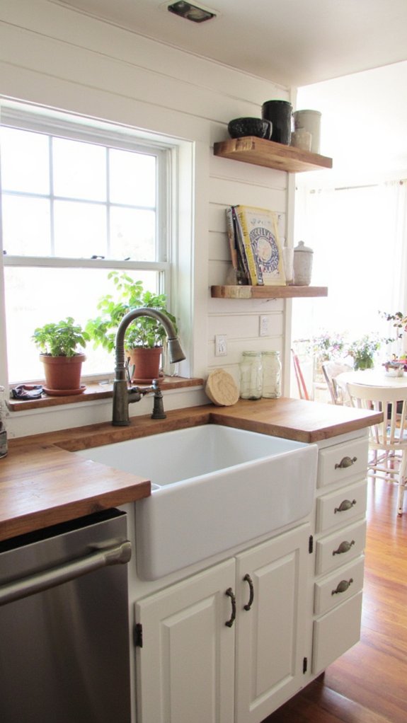 diy shiplap backsplash project