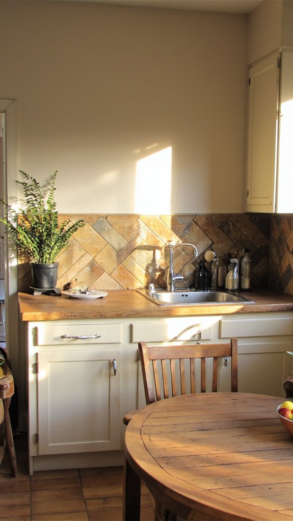 earthy elegance kitchen warmth