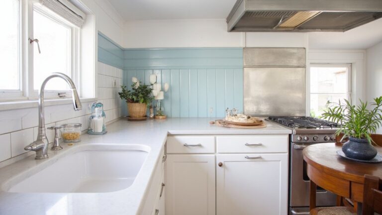 easy maintenance kitchen backsplashes