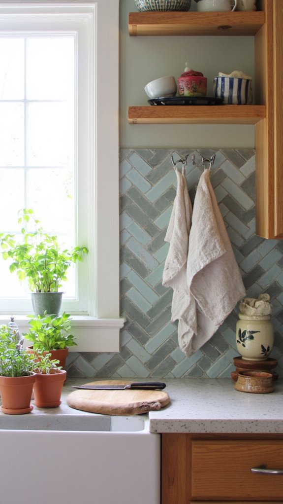 eco friendly kitchen backsplash options