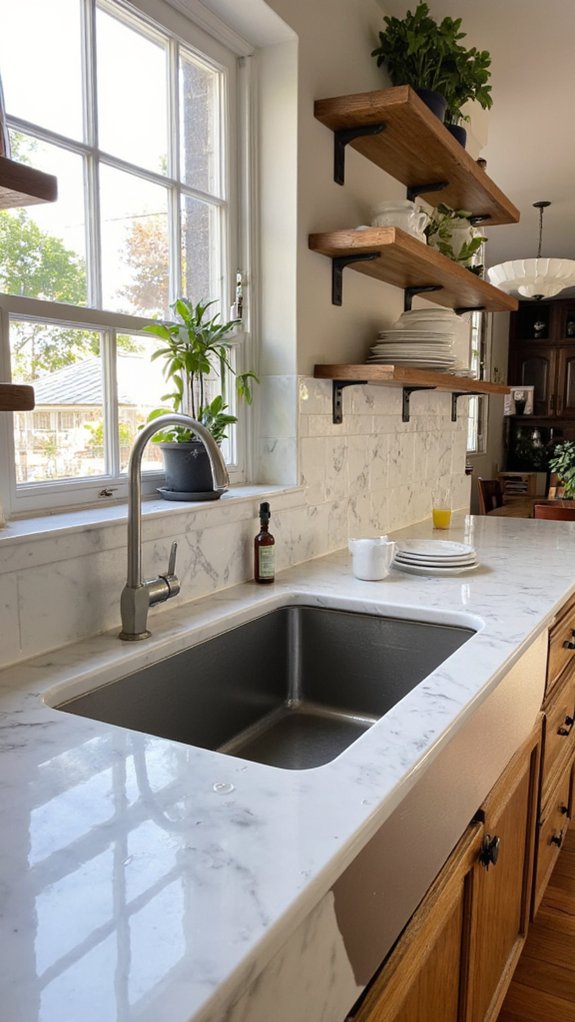 elegant marble panel design