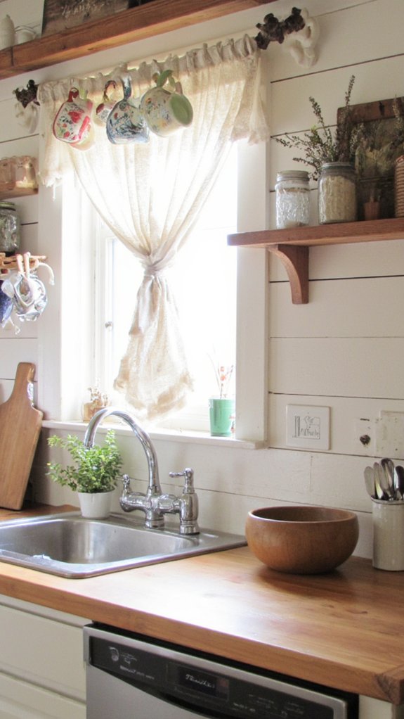 farmhouse shiplap kitchen backsplashes